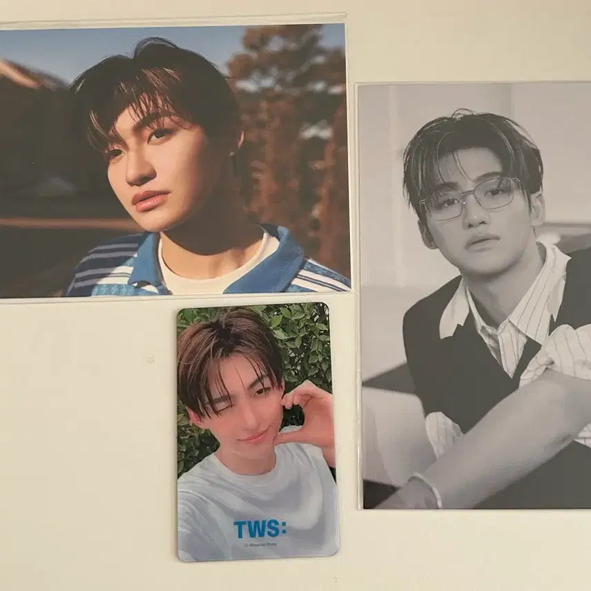[BUNJANG] TWS Jihoon Postcard SN Mirror Photocard Set / 투어스 지훈 포토엽서 SN거울포카