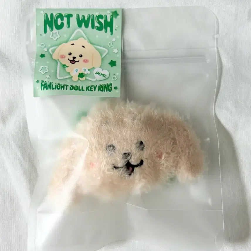 [BUNJANG] NCT WISH Jaehee Sealed Fanlight Doll Keychain Mini Doll / 미개봉 새상품) 재희 팬라이트 돌 키링 얼굴키링 위시돌 인형 nctwish 응원봉 미니돌 댕트리버 애장품 nctwish jaehee