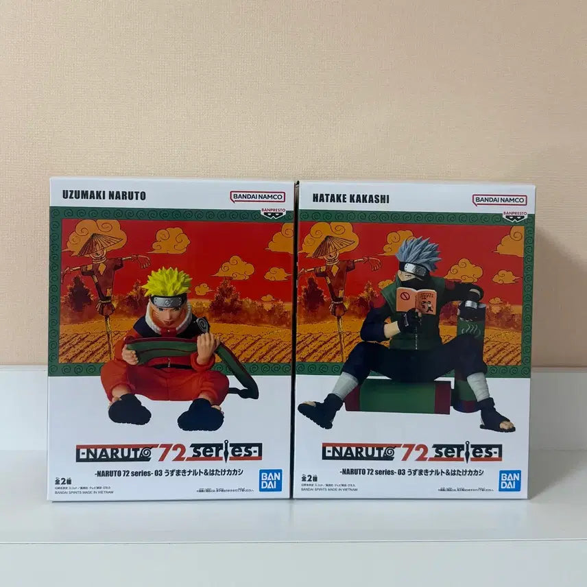 [BUNJANG] Naruto 72 Series Naruto &amp; Kakashi Figure Set (Sealed) / (미개봉) 나루토 72 시리즈 나루토 &amp; 카카시 피규어 세트