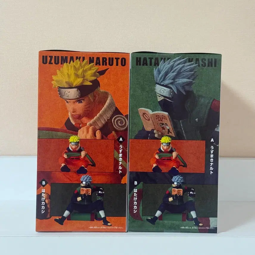 [BUNJANG] Naruto 72 Series Naruto &amp; Kakashi Figure Set (Sealed) / (미개봉) 나루토 72 시리즈 나루토 &amp; 카카시 피규어 세트