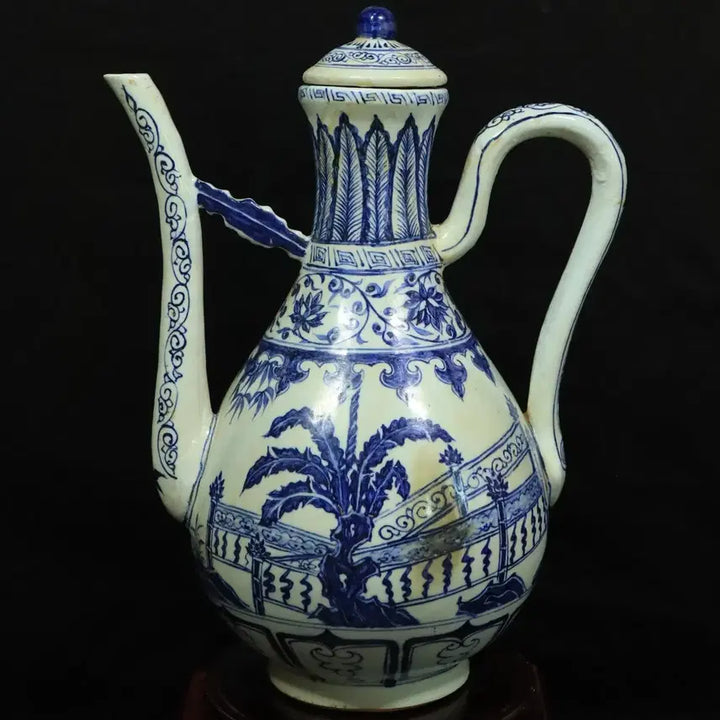[BUNJANG] Blue and White Porcelain Vase / 중국 도자기 청화 집호 골동품 고미술품 수집품