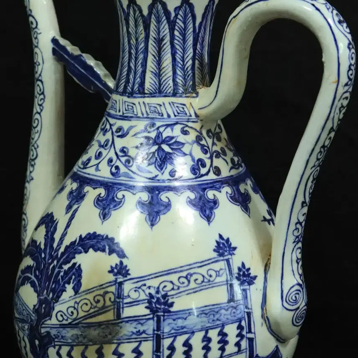 [BUNJANG] Blue and White Porcelain Vase / 중국 도자기 청화 집호 골동품 고미술품 수집품