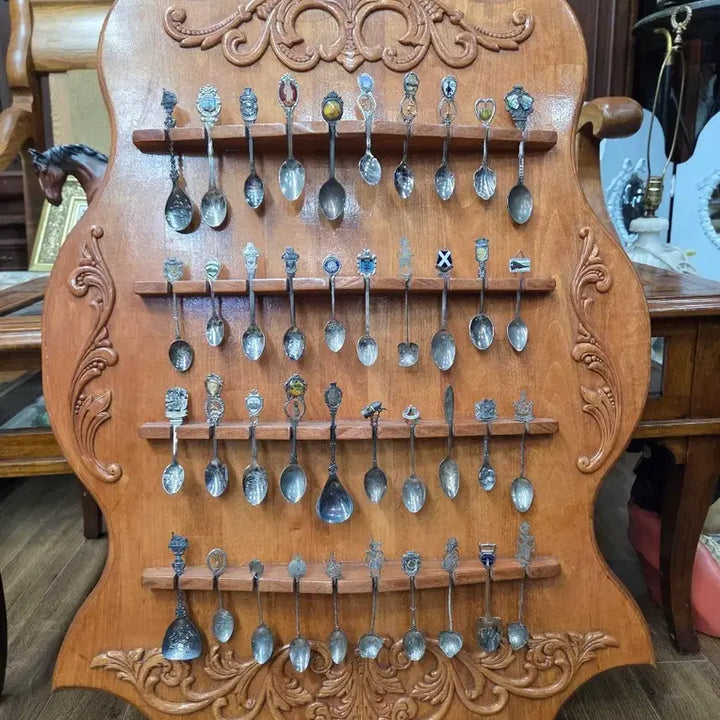 [BUNJANG] Antique Large Spoon Rack (40 Spoons) / 앤틱 대형스푼렉