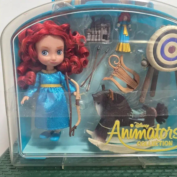 [BUNJANG] Disney Animator Collection Merida Doll Set with Accessories / 디즈니 미니 메리다 인형 세트