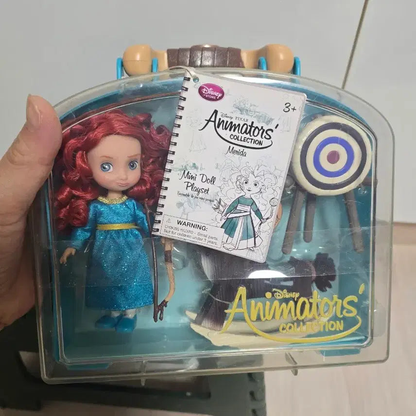 [BUNJANG] Disney Animator Collection Merida Doll Set with Accessories / 디즈니 미니 메리다 인형 세트