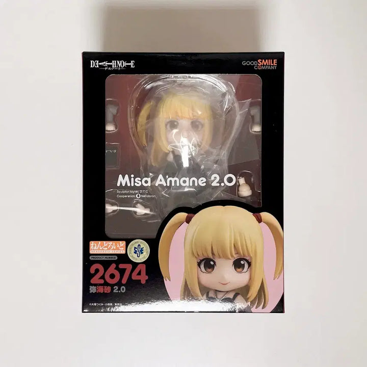 [BUNJANG] Death Note Misa Amane Nendoroid Figure (Sealed) / (미개봉) 데스노트 아마네 미사 넨도로이드 피규어