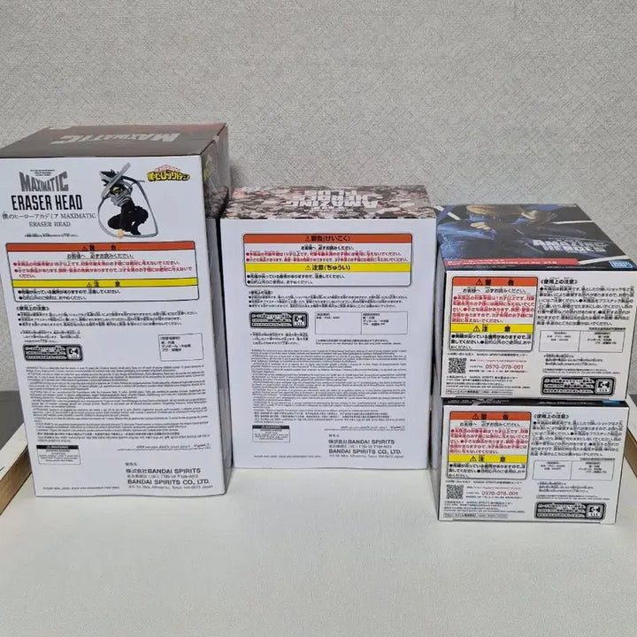 [BUNJANG] My Hero Academia Figure 4 Types Bundle Set / 나의 히어로 아카데미아 피규어 4종 일괄