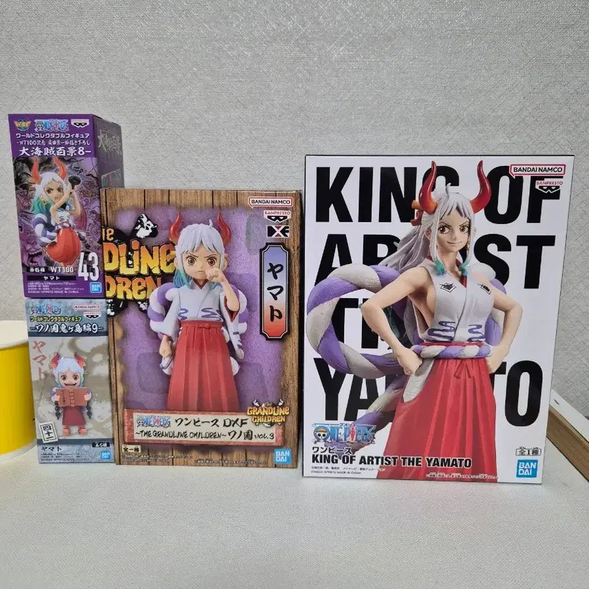 [BUNJANG] One Piece Yamato Figure 4-Piece Bundle Set / 원피스 야마토 피규어 4종 일괄