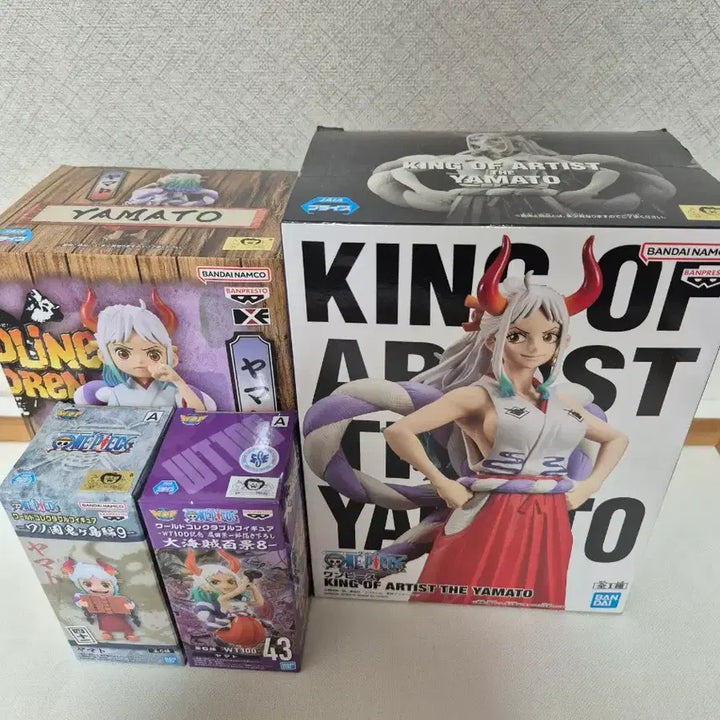 [BUNJANG] One Piece Yamato Figure 4-Piece Bundle Set / 원피스 야마토 피규어 4종 일괄