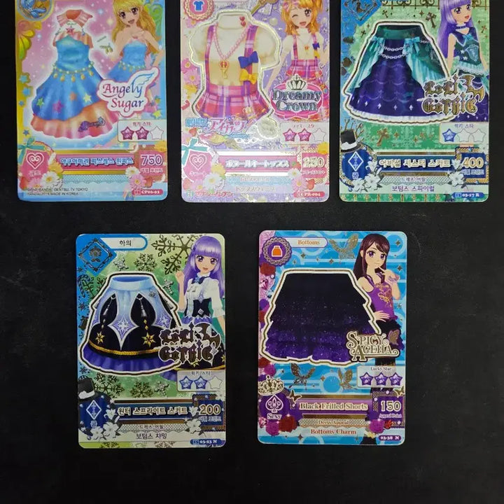 [BUNJANG] Aikatsu! Card Set (Rare &amp; Normal) / 아이엠스타 아이카츠 한판 카드 세트 조각 레어 노말