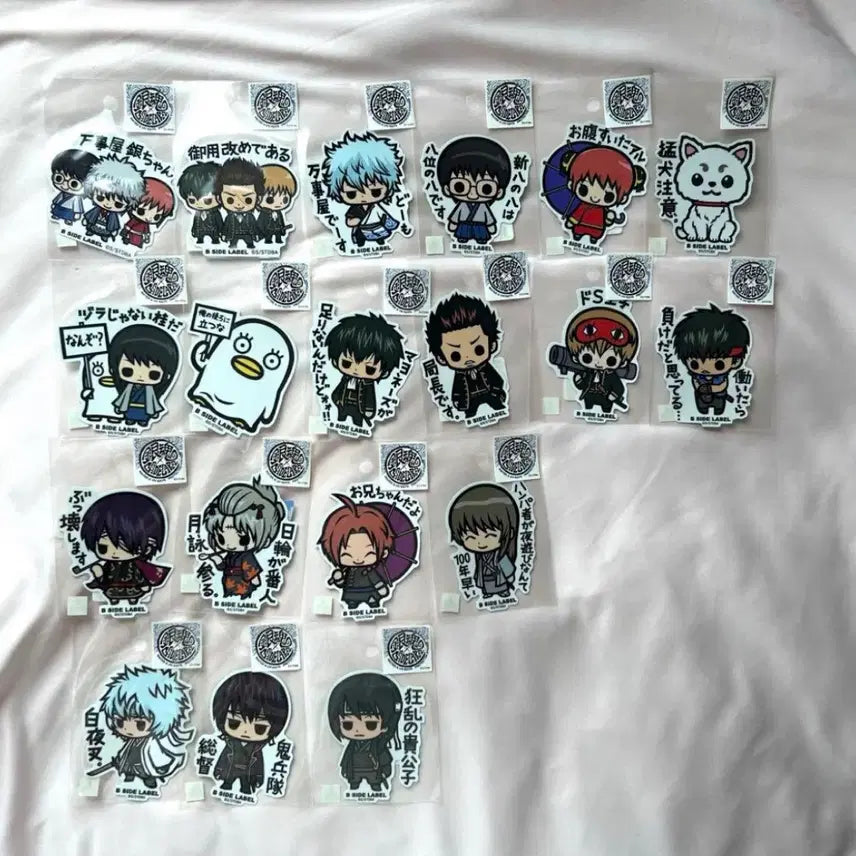 [BUNJANG] Gintama Sticker Bundle Set / 은혼 스티커 일괄판매