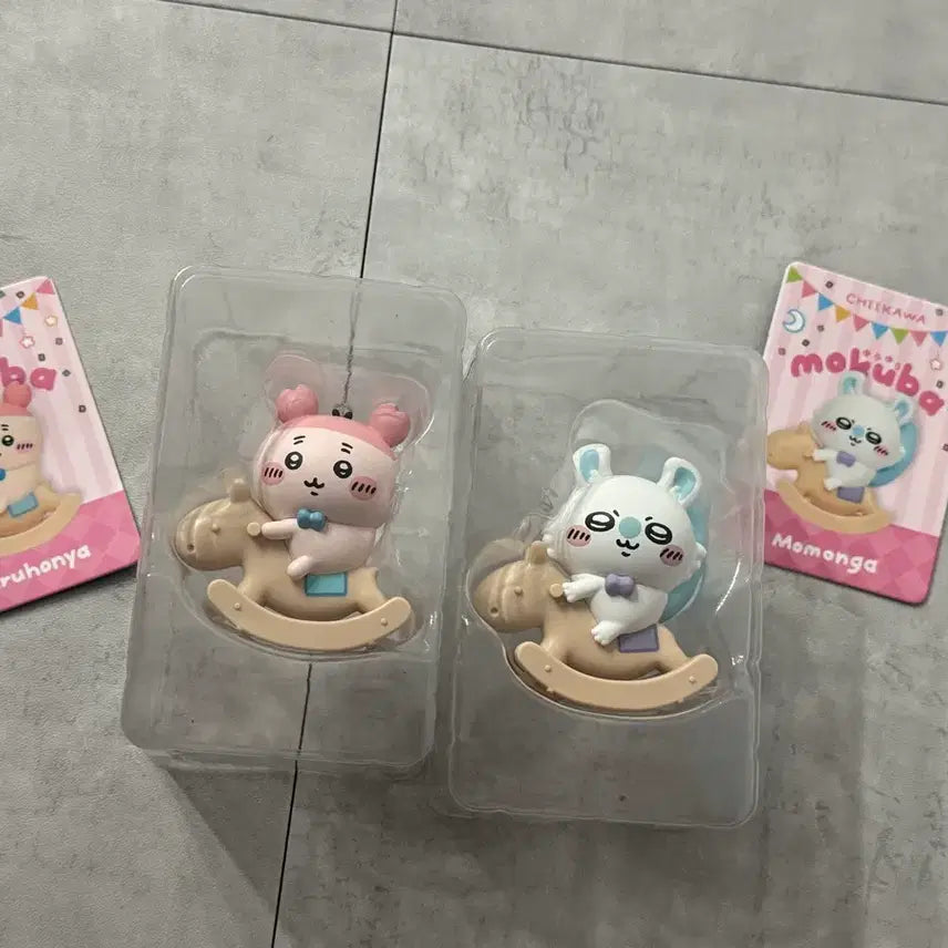 [BUNJANG] Chiikawa Horse Riding Figure Bundle / 치이카와 목마피규어 일괄 몽카니