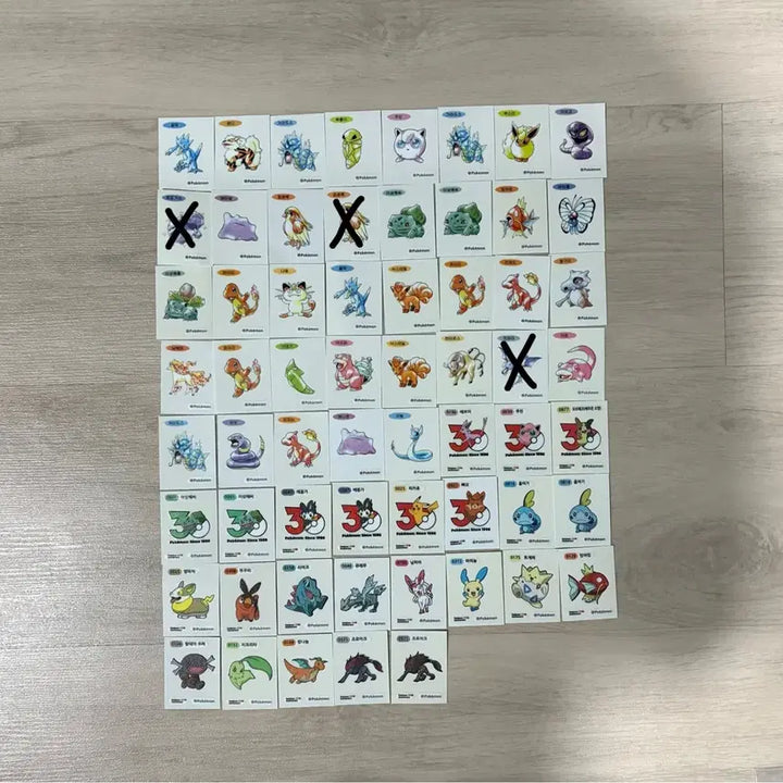 [BUNJANG] Pokemon Sticker Collection (Artwork Season 5) / 저랑 포켓몬 띠부씰 교환하실분? (아트워크. 시즌5) 나타나주세요