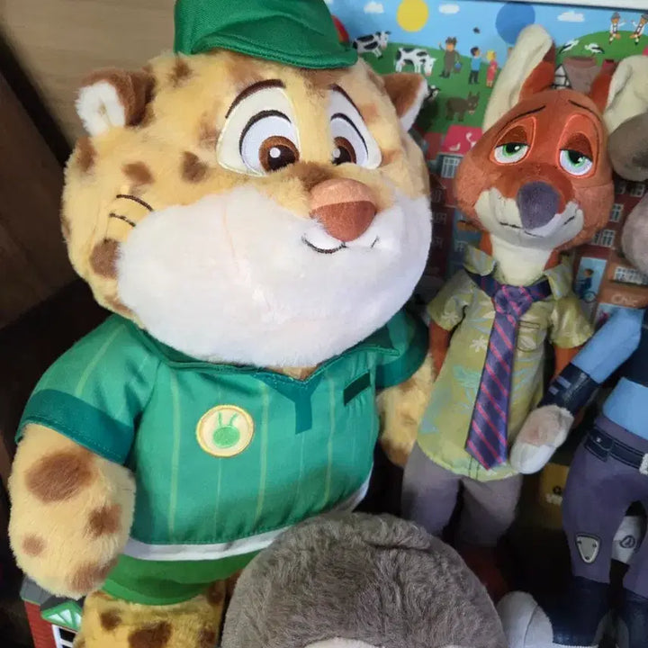 [BUNJANG] Zootopia Character Plush Bundle Set (4 pieces) / 주토피아 인형 4개 일괄