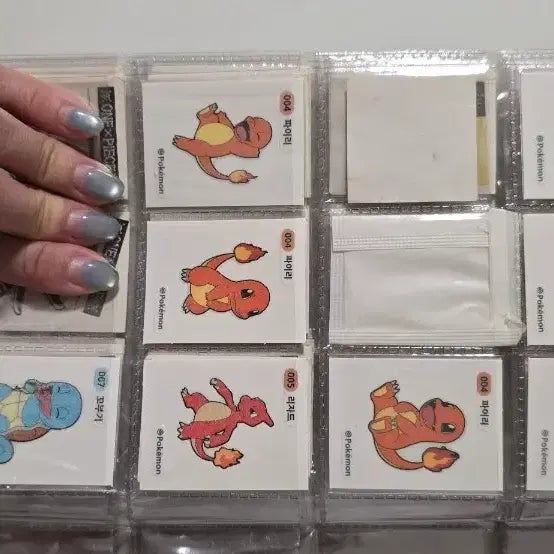 [BUNJANG] Pokemon Stickers Bundle Set / 포켓몬 띠부띠부씰 꼬부기 파이리 리자드 이상해씨 이상해풀 일괄