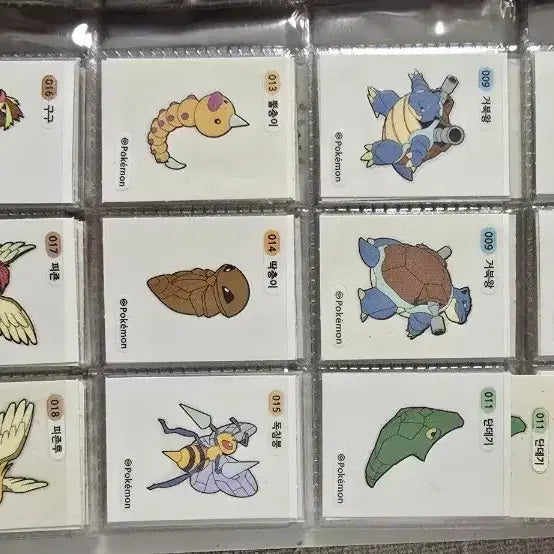[BUNJANG] Pokemon Sticker Bundle Set / 띠부띠부씰 포켓몬 일괄