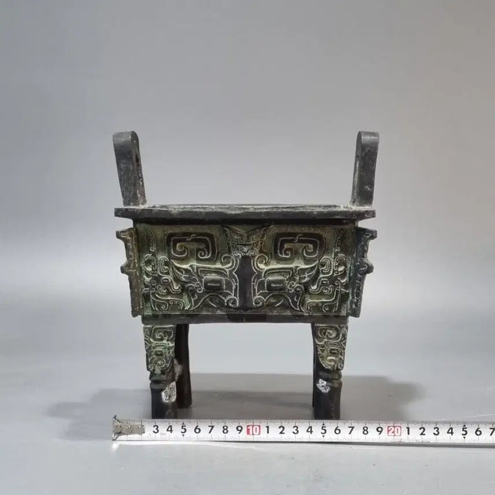 [BUNJANG] Ancient Chinese Bronze Ding Vessel / 청동 제기 고대 유물