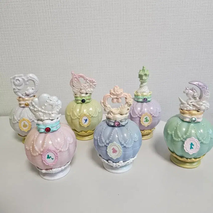 [BUNJANG] Disney Princess Perfume Jewelry Case Set / 디즈니프린세스 퍼퓸 쥬얼리 케이스 6종 판매합니다