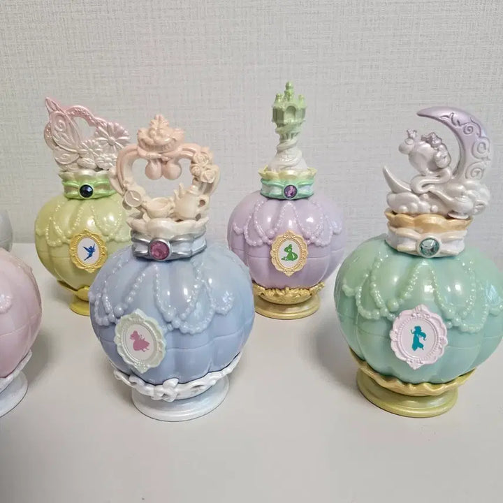 [BUNJANG] Disney Princess Perfume Jewelry Case Set / 디즈니프린세스 퍼퓸 쥬얼리 케이스 6종 판매합니다