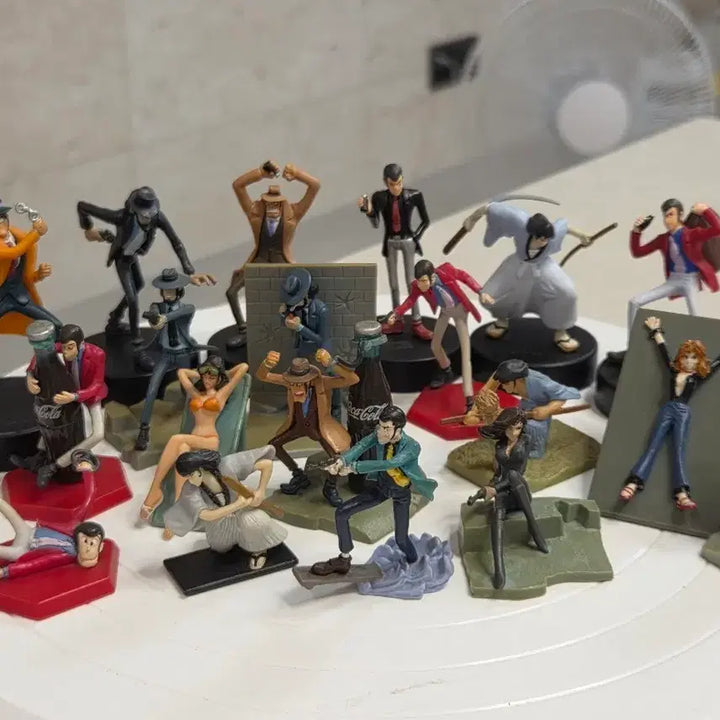 [BUNJANG] Lupin the 3rd Classic Figure Set (19 Types) / 루팡 3세 고전 피규어 세트 (총19종)