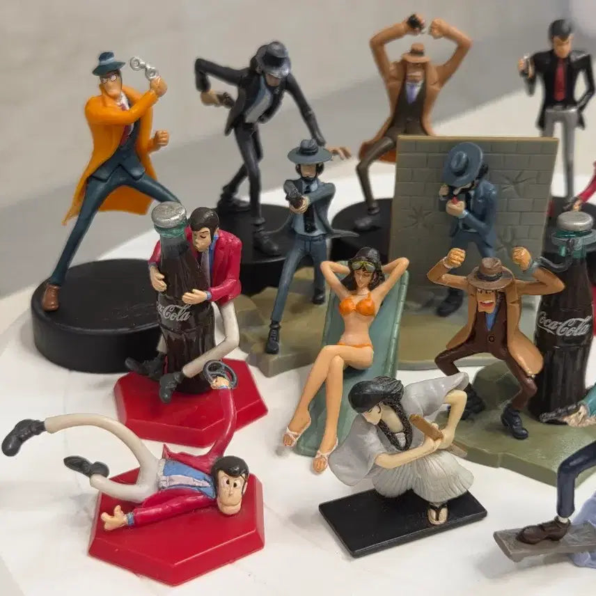 [BUNJANG] Lupin the 3rd Classic Figure Set (19 Types) / 루팡 3세 고전 피규어 세트 (총19종)