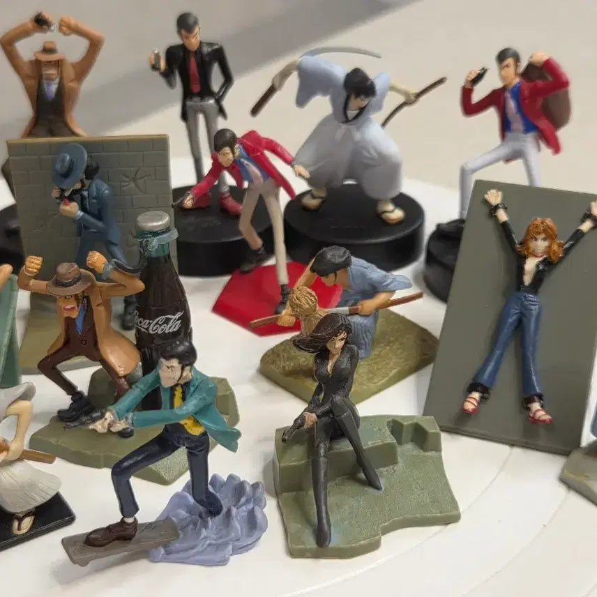 [BUNJANG] Lupin the 3rd Classic Figure Set (19 Types) / 루팡 3세 고전 피규어 세트 (총19종)