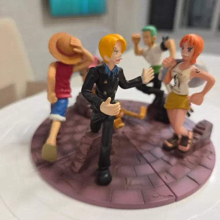 [BUNJANG] Rare One Piece Diorama Figure Set (No Box) / [레어] 원피스 디오라마 피규어 세트 (노박스)
