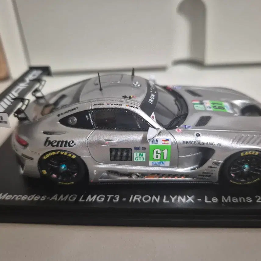 [BUNJANG] Spark Mercedes-AMG LM GT3 1:43 Scale Model Car / 스파크 메르세데스-AMG LM GT3 1:43