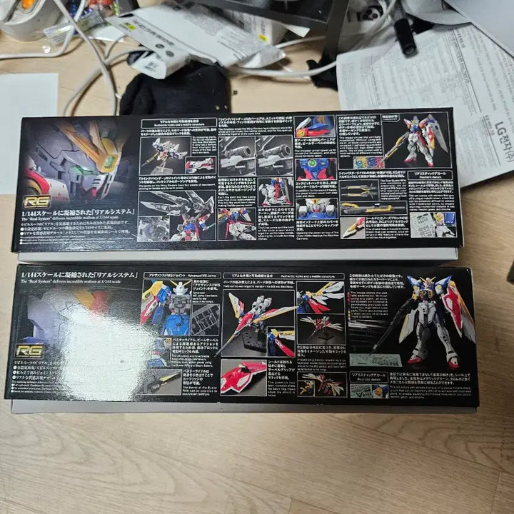 [BUNJANG] RG Wing Gundam Zero &amp; Wing Gundam Bundle Set / RG 윙 건담 제로, 윙 건담 일괄판매 택포