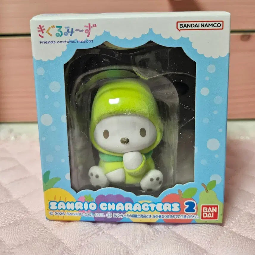 [BUNJANG] Sanrio Fluffy Plush Figure Pochacco / (일본정품) 산리오 과일 플로키 피규어 포차코