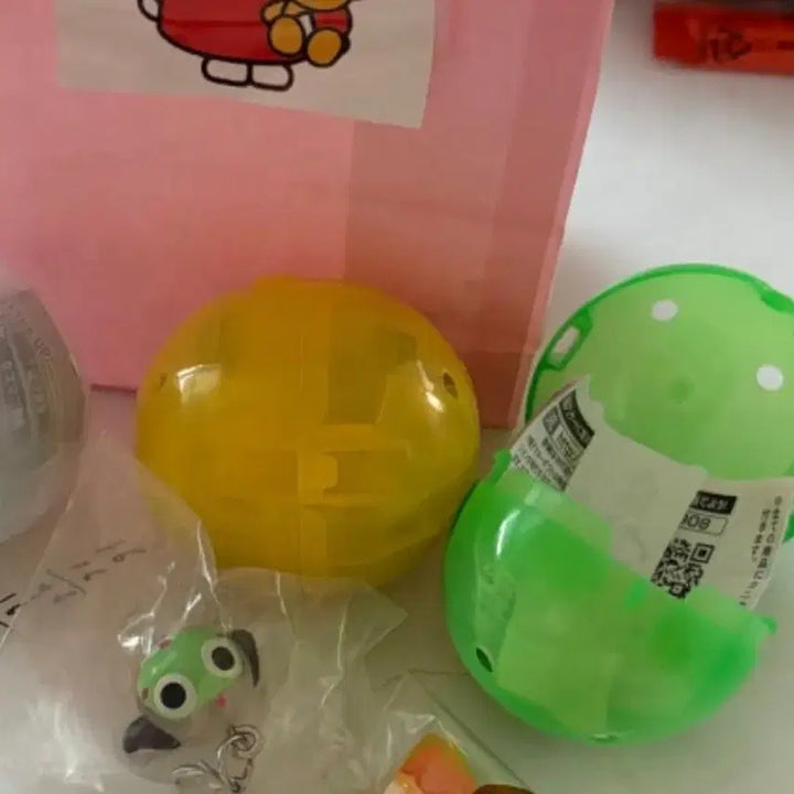 [BUNJANG] Keroro Animals Stamp Gacha Keroro &amp; Kururu Bundle Set / [2종일괄/미개봉] 케로로 동물 메지루시 가챠 케로로 쿠루루