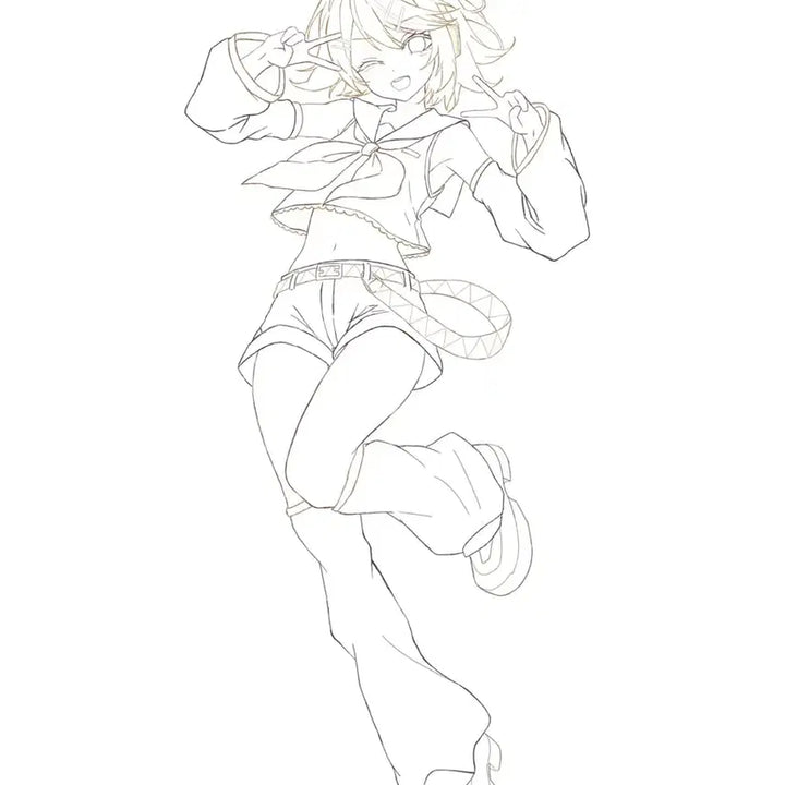 [BUNJANG] Full Color Character Illustration Commission / 27일까지[추석세일]풀채색)여캐/남캐 전신 커미션