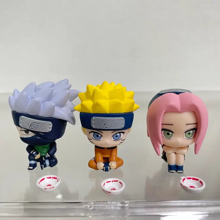 [BUNJANG] Naruto Kakashi Sakura Ichiraku Ramen Gacha Bundle Set / 나루토 카카시 사쿠라 일락라멘 가챠 일괄