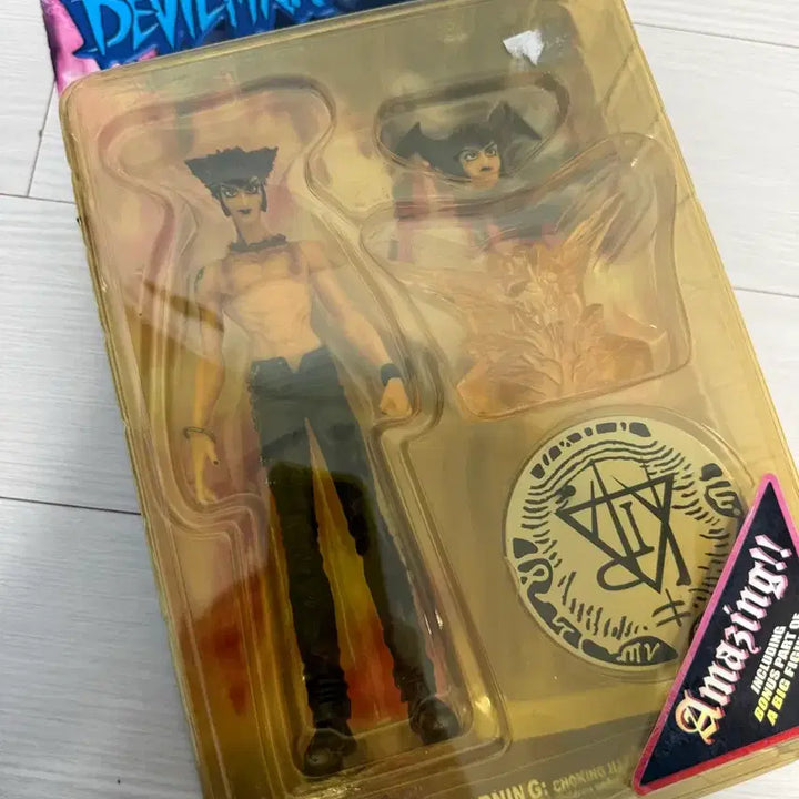 [BUNJANG] Vintage Devilman Akira Fudo Action Figure / 빈티지 데빌맨 후도 아키라 액션 피규어