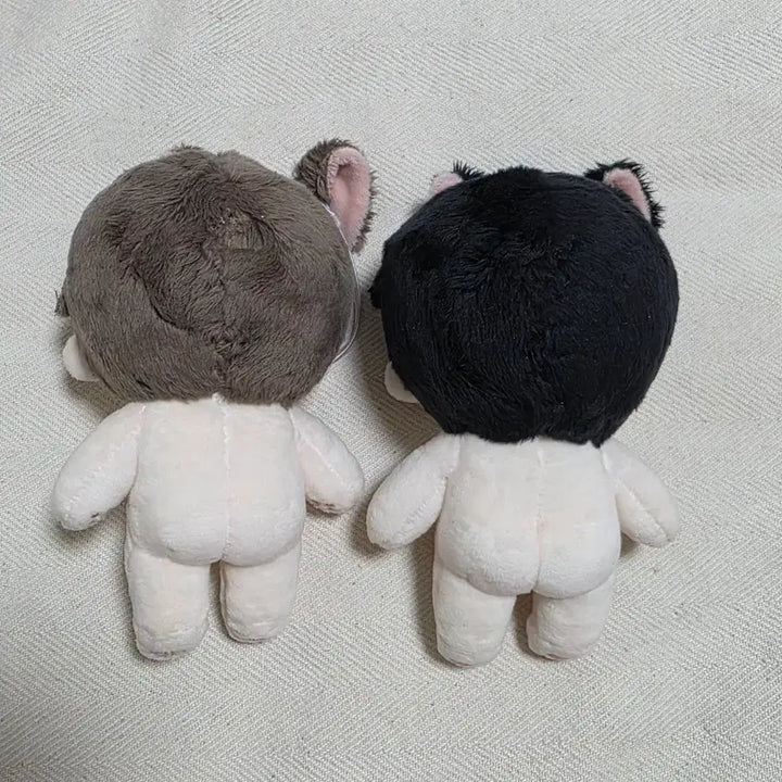 [BUNJANG] Gaedam Chulgeun "Mongdaeng Agent" &amp; "Mongdaeng Jaegwan" 10cm Plush Doll Bundle Set / 괴담출근 괴출 멍댕요원, 멍댕재관 10cm 인형 솜인형  일괄