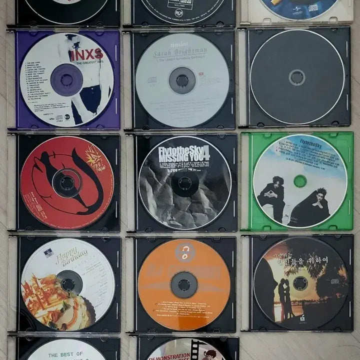 [BUNJANG] Various Artists CD Album Collection (14 CDs) - Slim Case, No Jackets / 다양한 CD 앨범 모음 14 CD | 앨범 자켓 없음 | 슬림 케이스