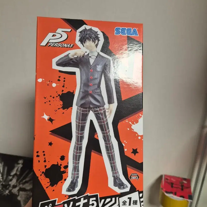 [BUNJANG] Persona 5 Joker &amp; Mona Figure Set with Acrylic Case / 페르소나 5 피규어 조커 모나 세가 &amp; 토이웍스 &amp; 아크릴 상자