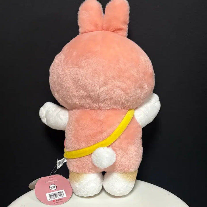[BUNJANG] Mofu Sand Medium Plush Rabbit Outfit Pink New / (정품) 모후샌드 중형 인형 토끼옷 핑크 새상품