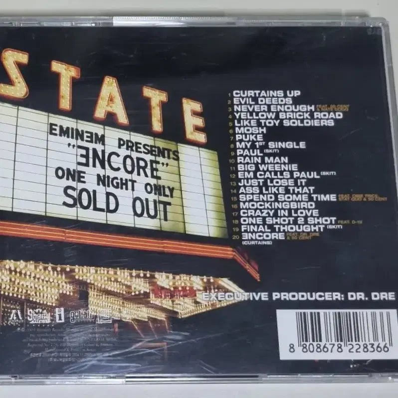 [BUNJANG] Eminem Encore CD (Unsealed) / 에미넴 - Encore (개봉 CD)