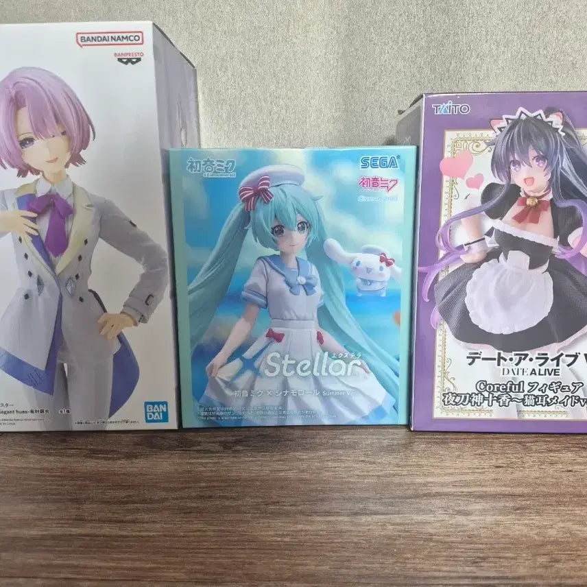[BUNJANG] Bundle Set - Idolmaster, Hatsune Miku, Date A Live Figures (Sealed) / 미개봉 일본직구)아이돌 마스터, 하츠네 미쿠, 데이트 어 라이브  피규어 일괄 판매