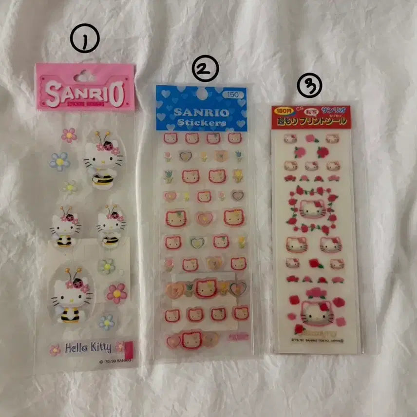 [BUNJANG] Hello Kitty Vintage Sticker Collection / 헬로키티 고전 스티커