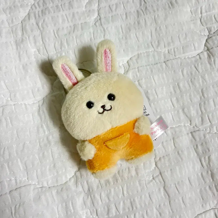 [BUNJANG] Chiikawa Usagi "Bunny" Park Mini Makko Plush Keychain / 치이카와 바니안 우사기 파크미니마코