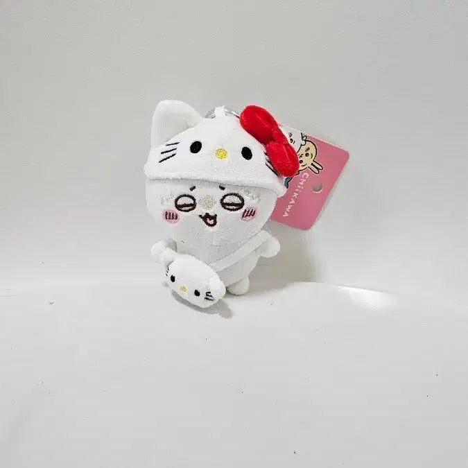 [BUNJANG] Chiikawa Hello Kitty Hat Charm / 먼작귀 치이카와 키링 헬로키티 모자