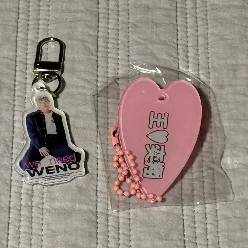 [BUNJANG] &amp;TEAM Nicholas Birthday Cafe Keyring Set / 앤팀 니콜라스 생카 생일카페 키링 세트