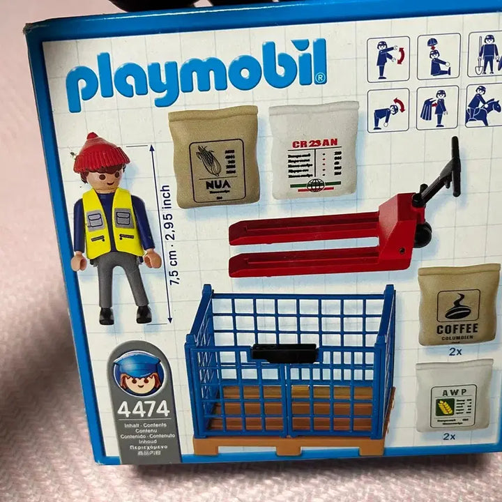 [BUNJANG] Playmobil 4474 Forklift Set (Sealed) / (미개봉)플레이모빌 4474 지게차 세트