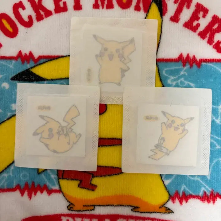 [BUNJANG] 1999 Shani Pokemon Sticker Pikachu Sealed / 99년도 포켓몬 띠부씰 구버전 피카츄 미개봉