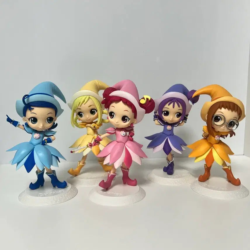 [BUNJANG] Ojamajo Doremi Q Posket Figure Bundle Set / 오자마녀 레미 꼬마마법사 도레미 큐포스켓 피규어 일괄판매