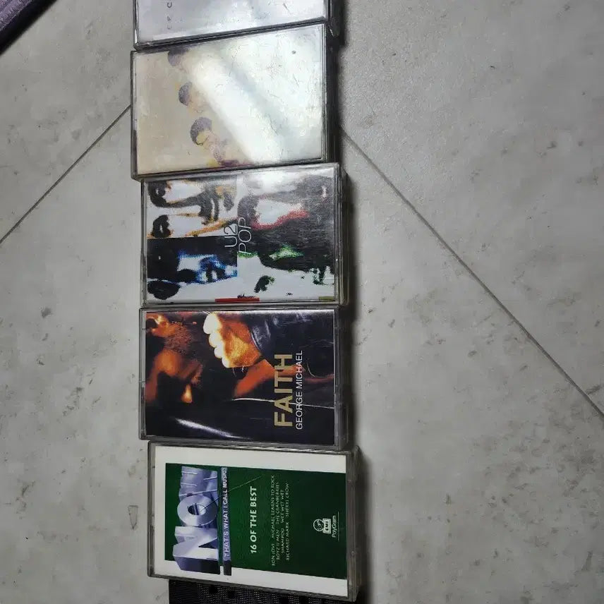 [BUNJANG] Various Artists Cassette Tape Bundle / 다양한 카세트 테이프 묶음 | U2, George Michael, NOW That&