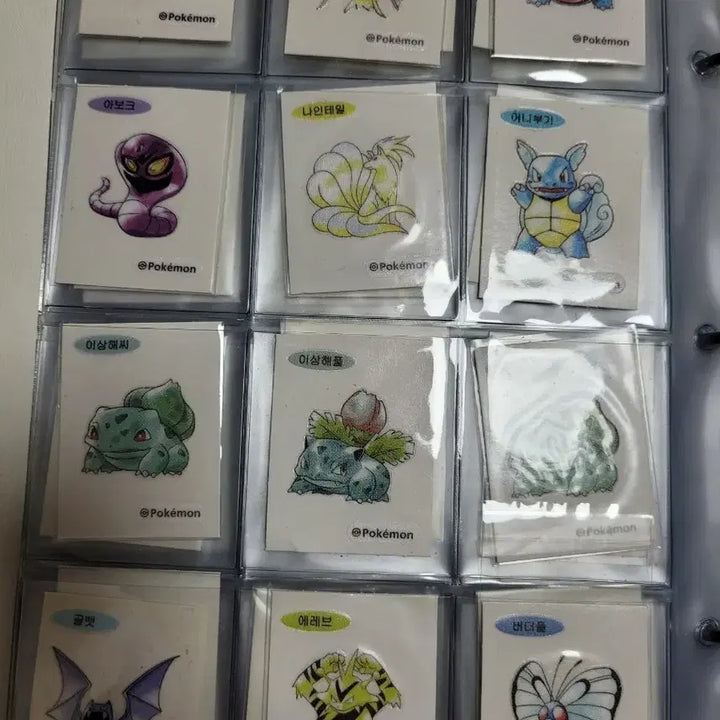 [BUNJANG] Pokemon Art Season 5 Stickers / 포켓몬 아트 시즌5  판매교환