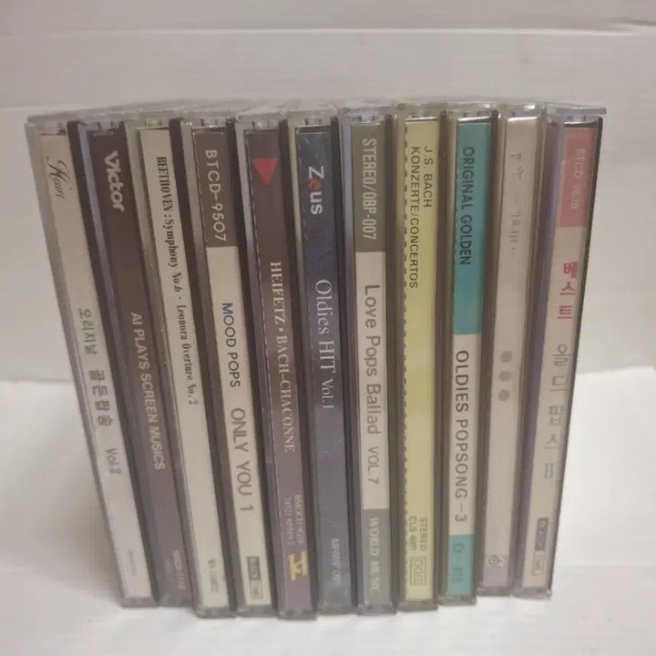 [BUNJANG] Old Pop Classic CD 11-Disc Bundle Set / 올드팝 클래식 cd 11장 일괄